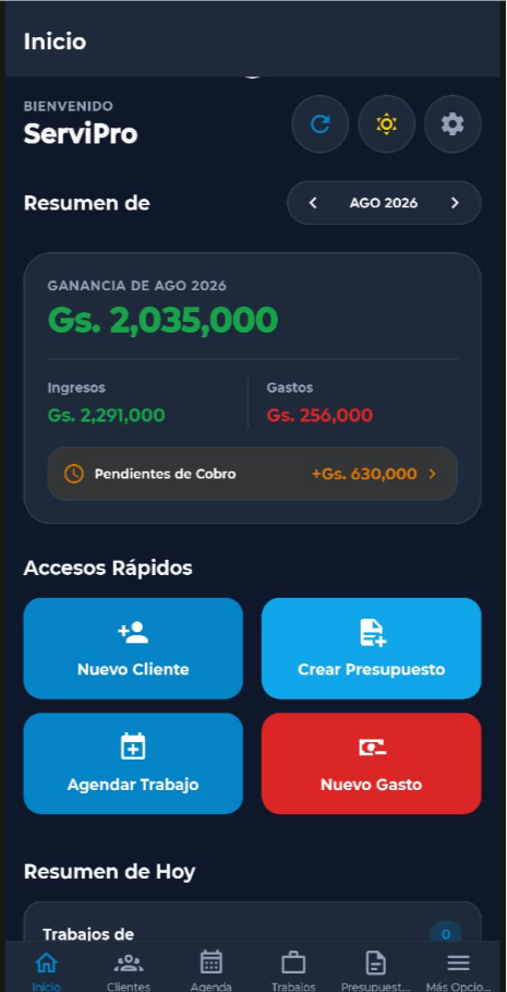 Dashboard Principal