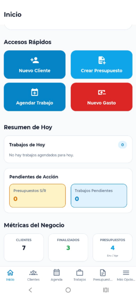 Accesos Rápidos
